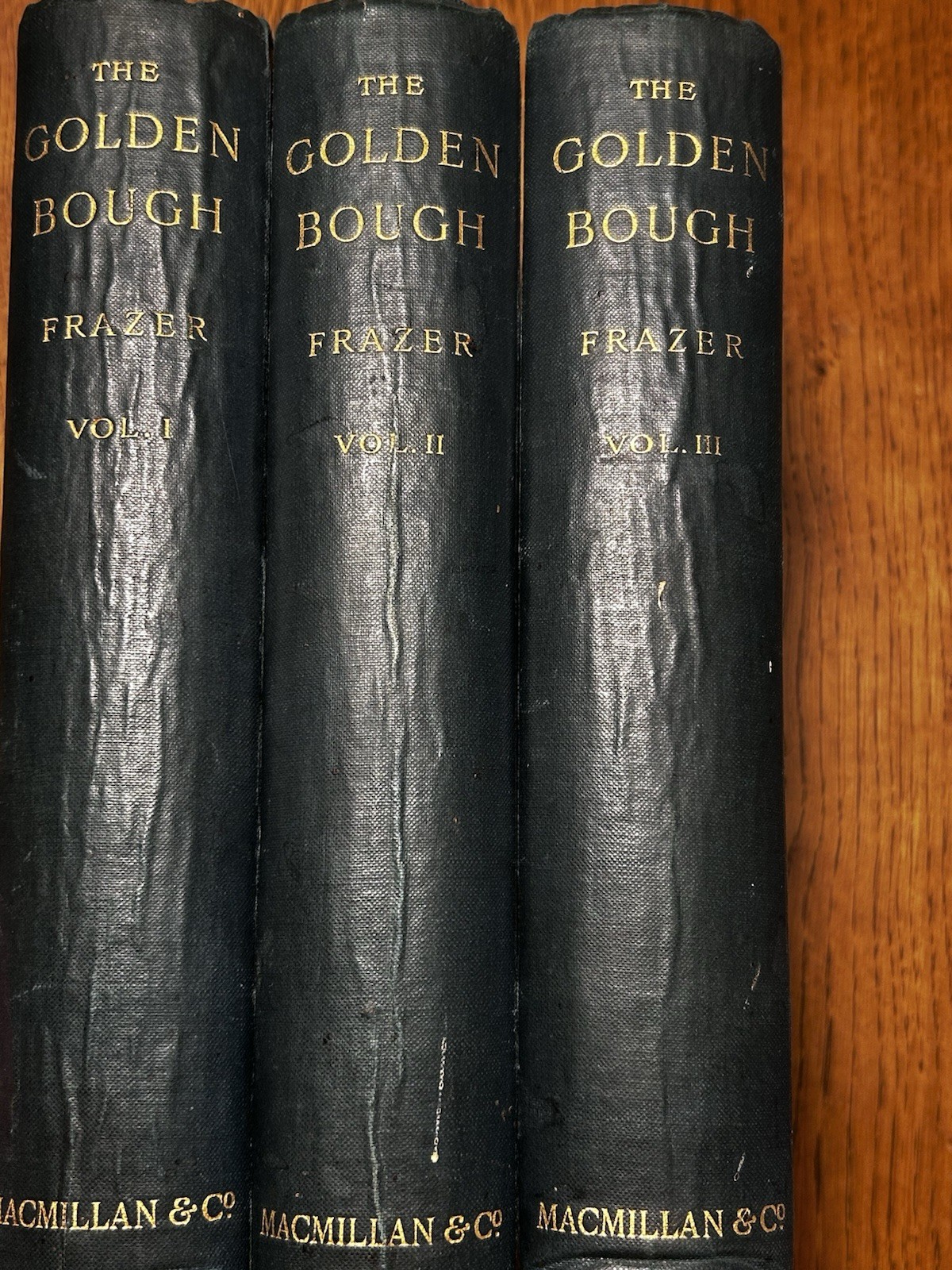 1900 The Golden Bough: A Study in Magic and Religion – J.G. Frazer – 2nd EDITION