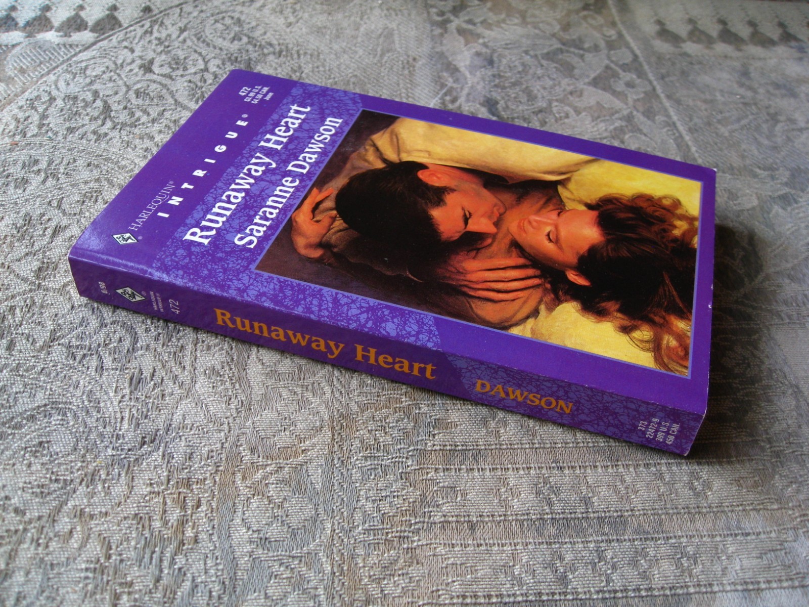 Saranne Dawson – Runaway Heart (Harlequin Intrigue #472) 1998 – paperback