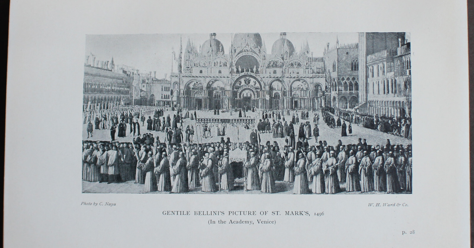 Rare Antique Old Book St. Mark’s Church Venice 1898 Illustrated Italy Europe ⭐️