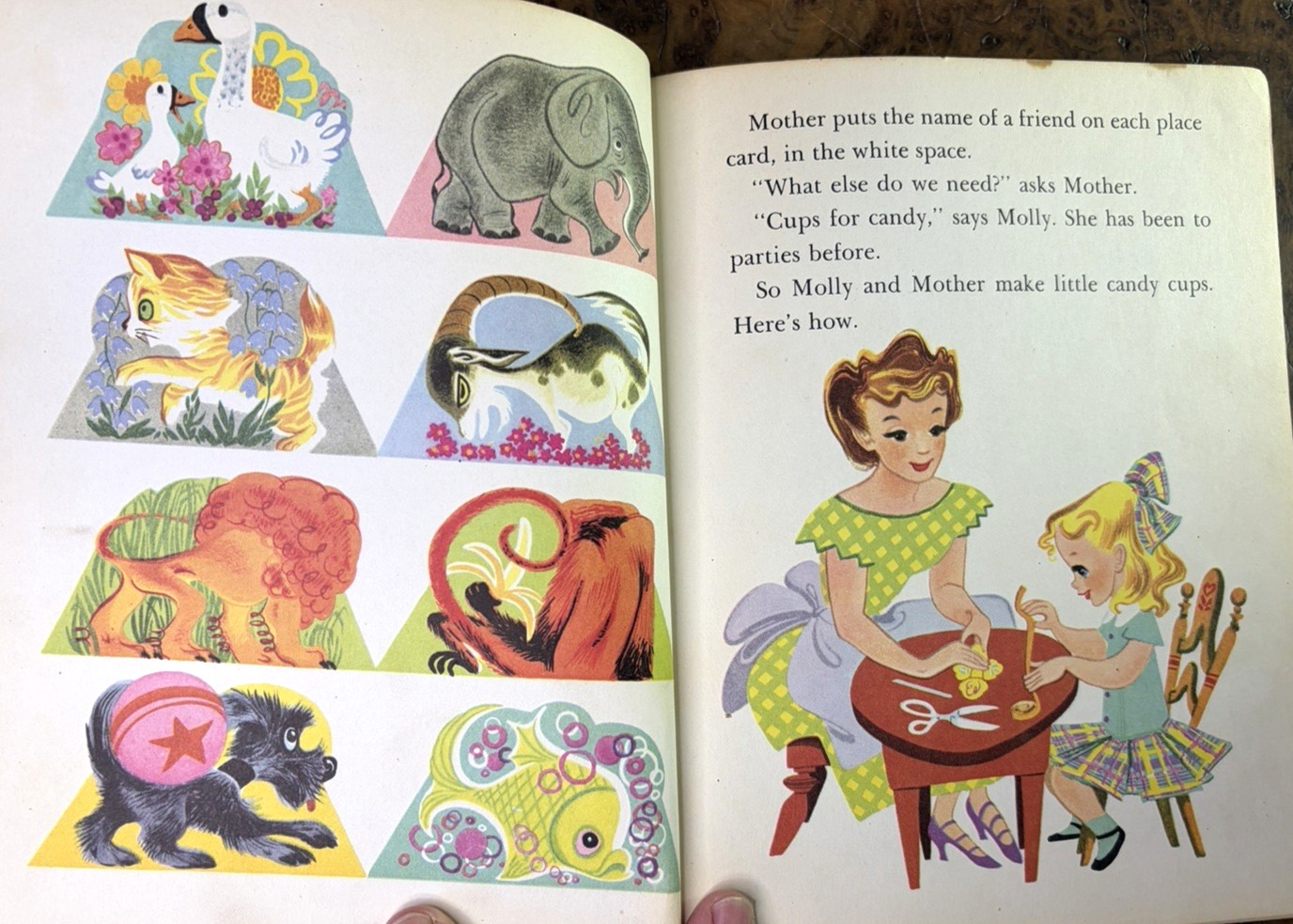 Vintage Children’s Little Golden Book HAPPY BIRTHDAY 1952 First Edition UNCUT!