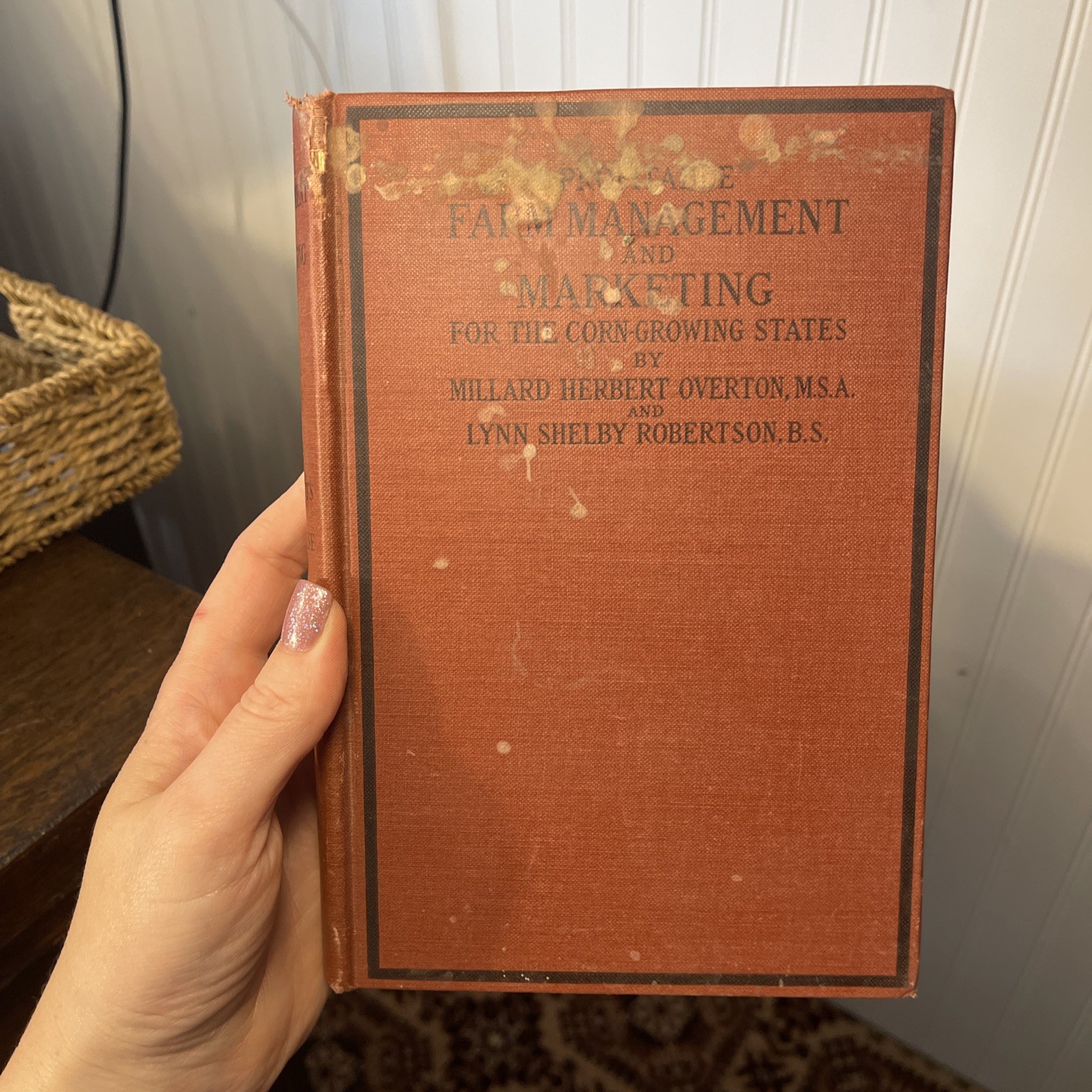 Antique 1916-1929 Agriculture Lot (3) – Orange Judd, Lippincott, McGraw-Hill