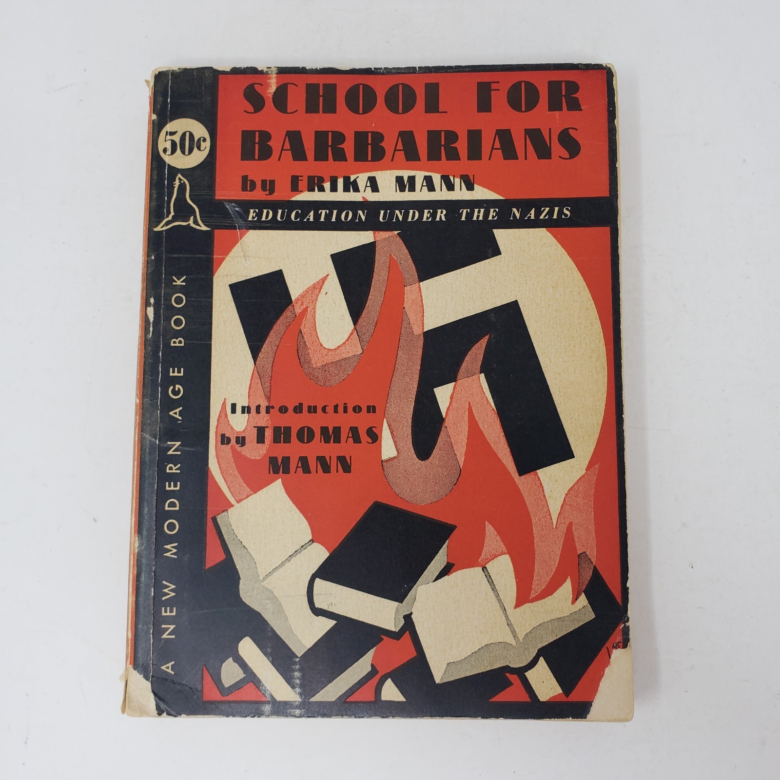 School for Barbarians by Erika Mann (2nd Printing, 1938, Paperback)