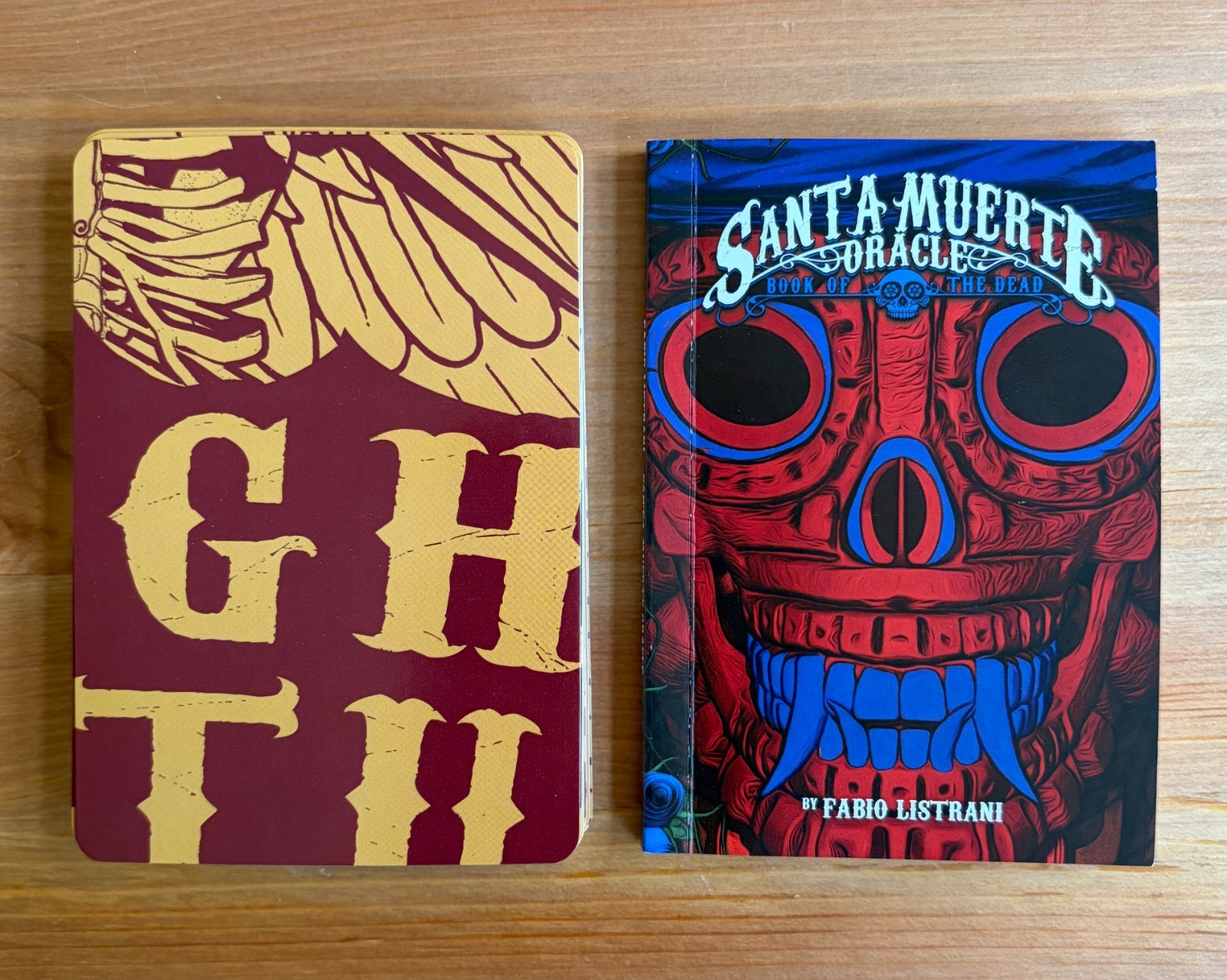 Santa Muerte Oracle Fabio Listrani Lo Scarabeo 32 Card Deck Book Gothic