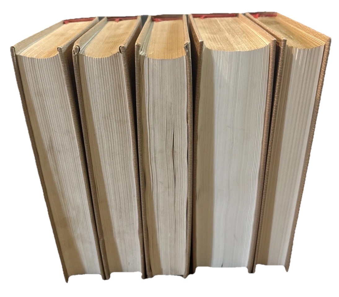 Black’s Reader Service “Works Of” 5 Book Lot Gilt Leatherette Shakespeare Ibsen*