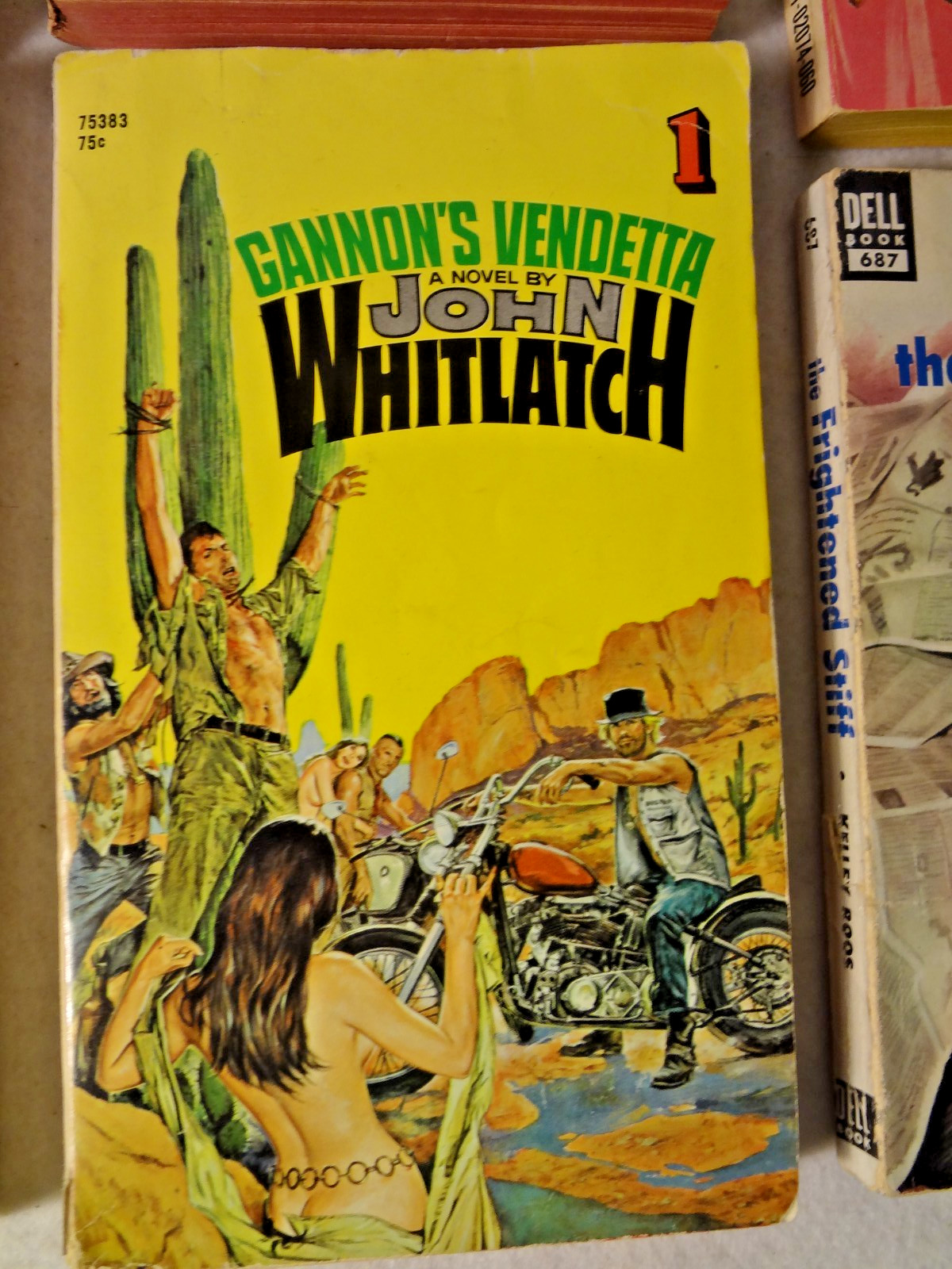 Lot of 6 Pulp Fiction Classics – Vintage Paperbacks – Angels Camp