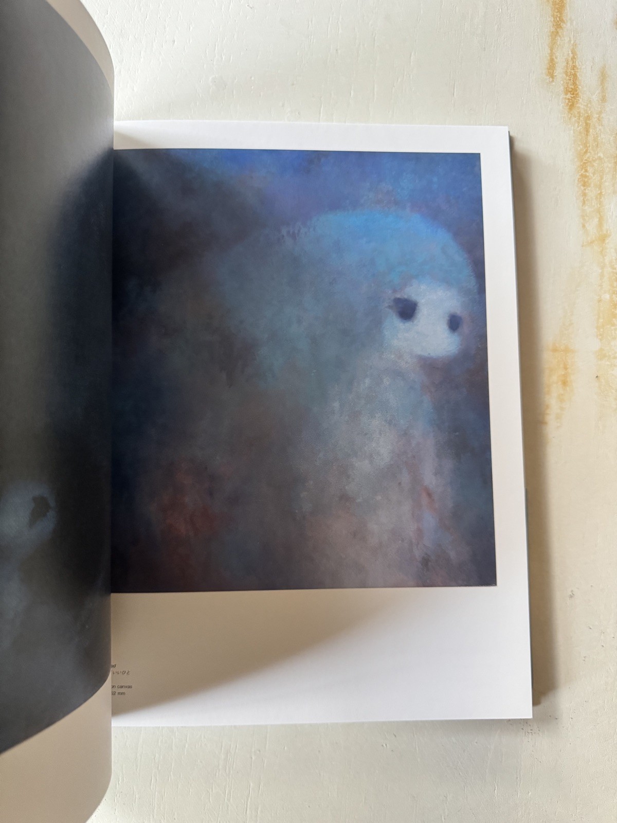 hand signed OB – Melting Flower Flows Away book with unique drawing rare 2021