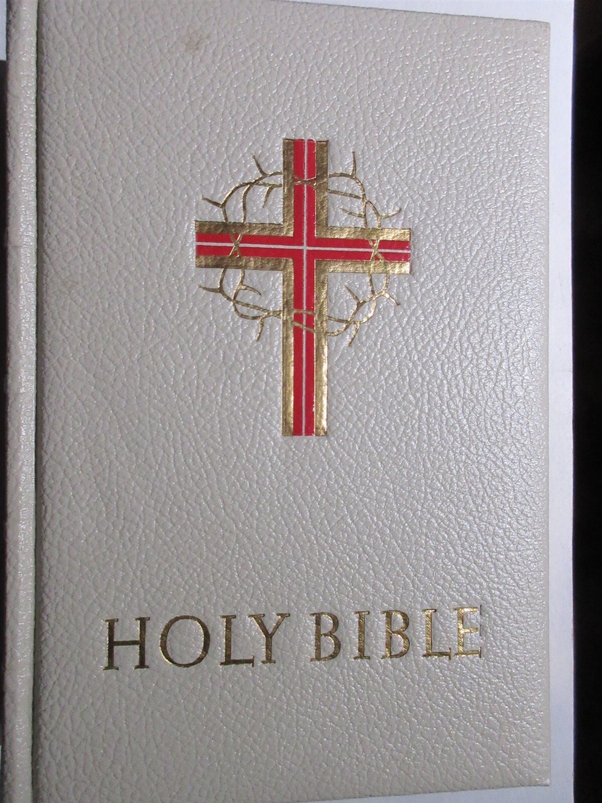 King James Holy Bible 1956 Good Counsel Publishing Co. Chicago Illinois leather