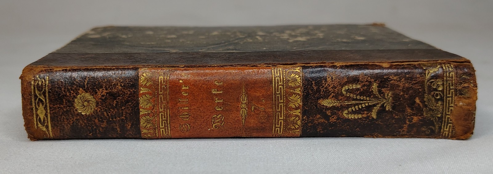 Friedrich Schiller’s Complete Works: Seventh Volume Antique 1823 Hardback Book