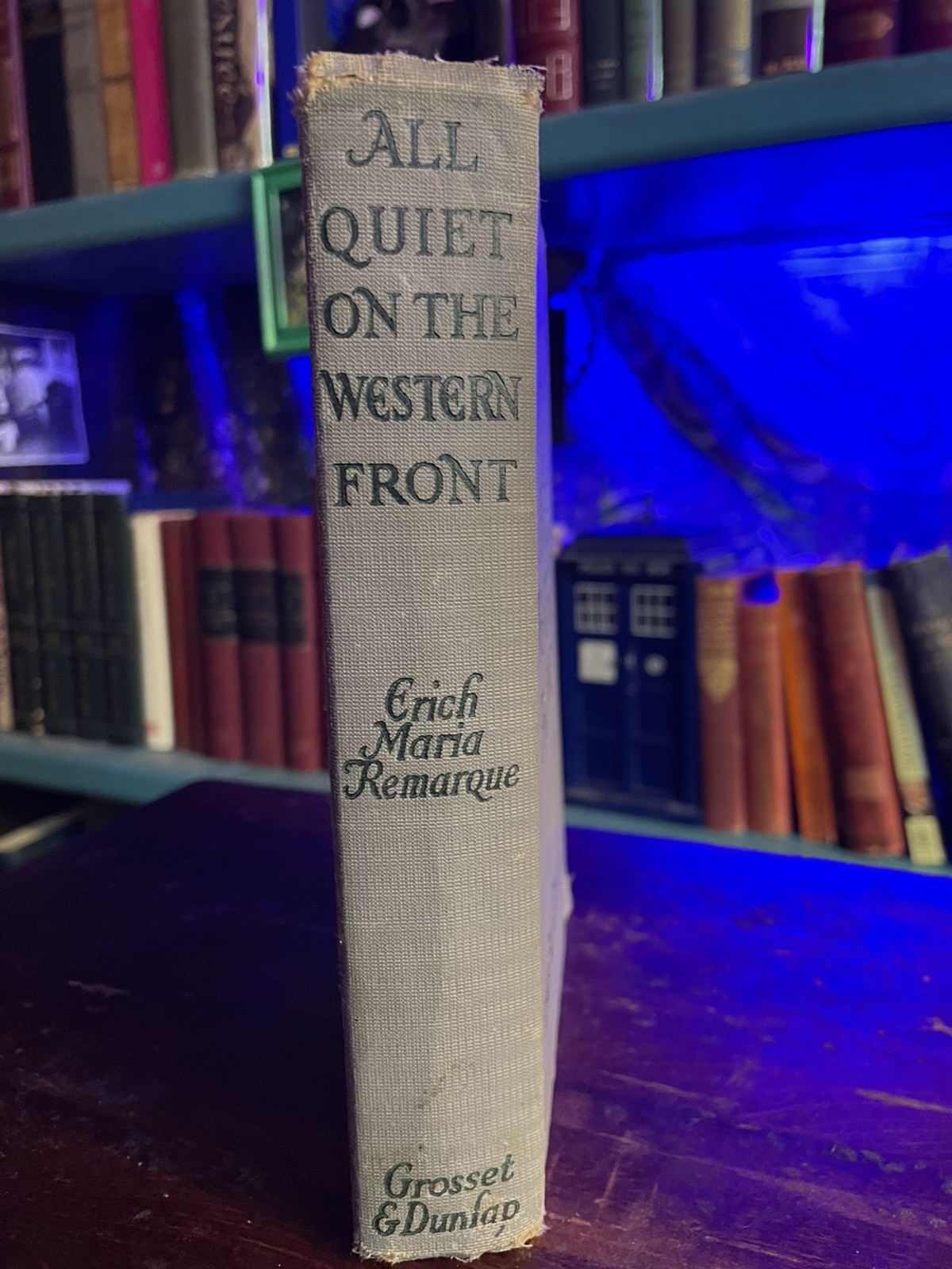 All Quiet on the Western Front Erich Maria Remarque 1930 Vintage Hardcover Book