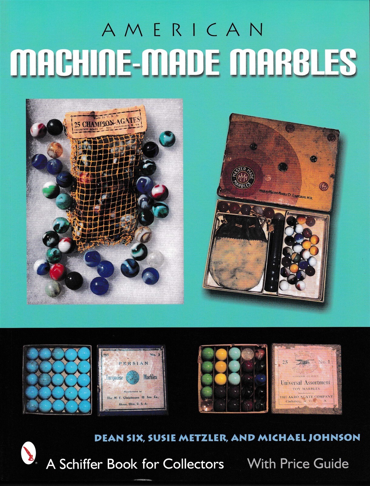 American Machinemade Marbles – Over 350 Color Photos,. New Book! Free Shipping!