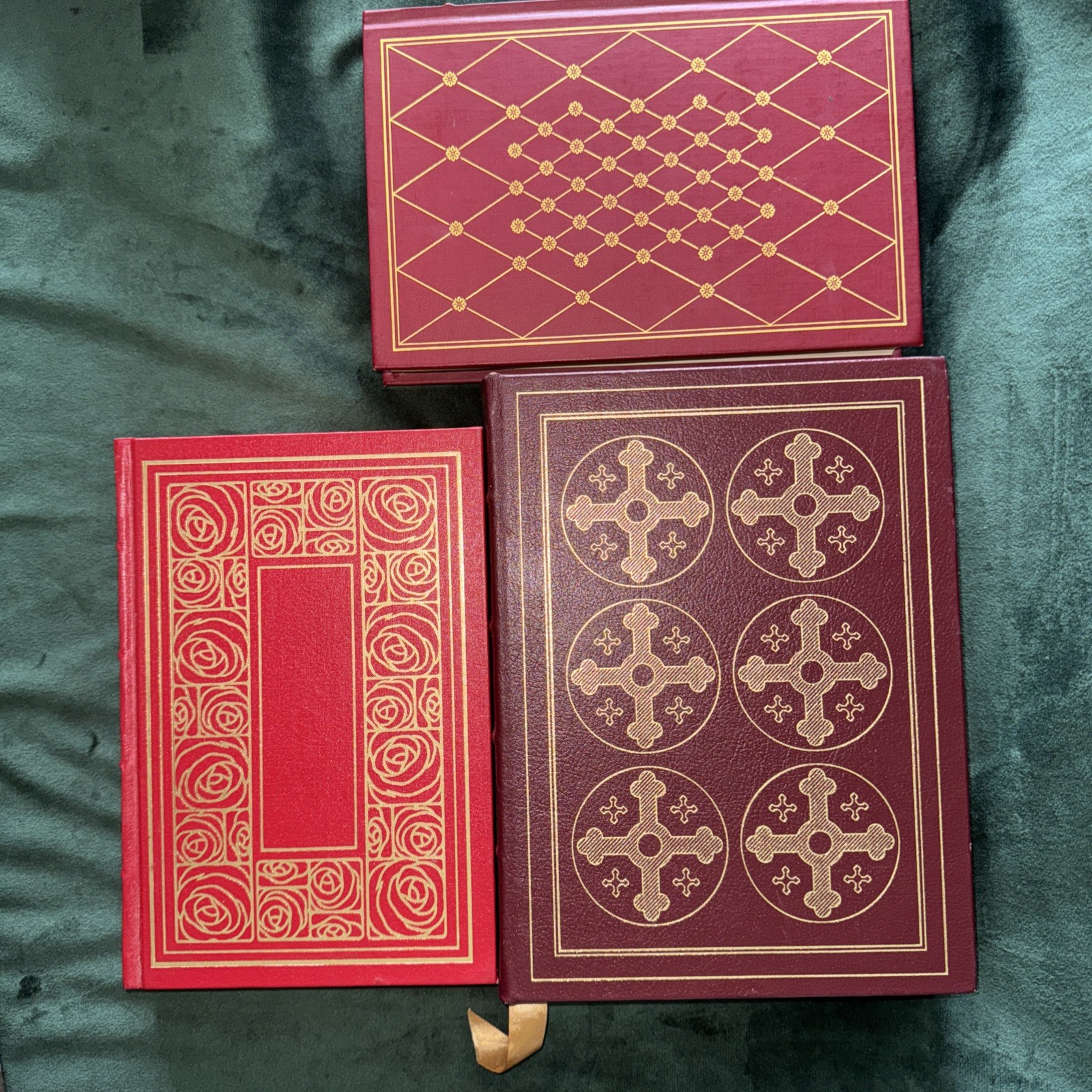 B86 Franklin Library & Easton Press lot of 3 Books Hardbacks ￼