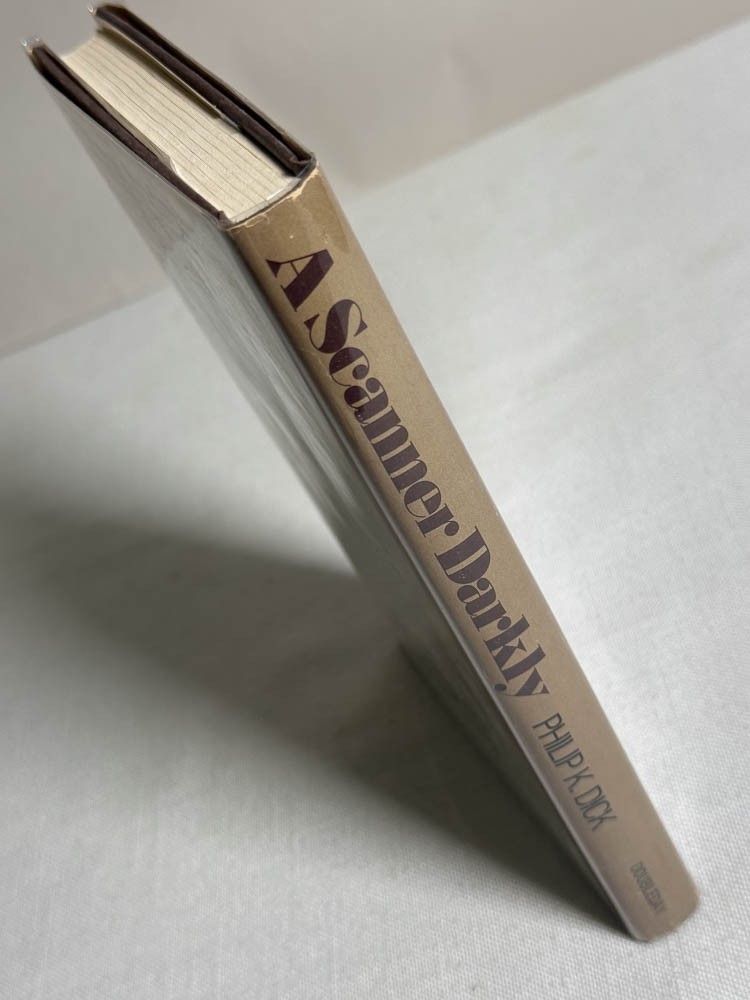 Philip K Dick A Scanner Darkly HC DJ Book Club Edition Sci Fi Cyberpunk