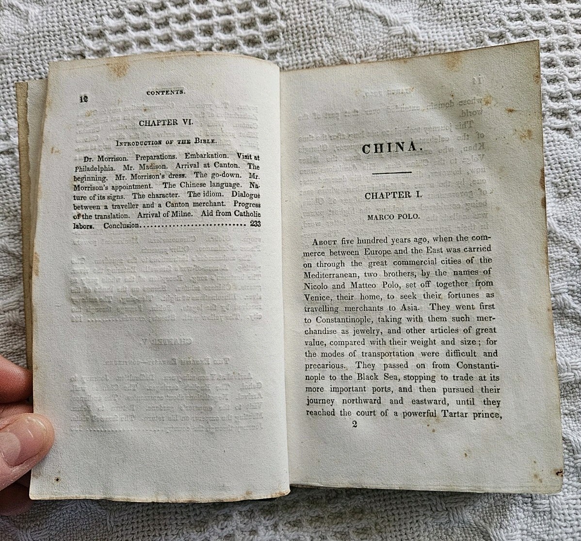 1835. CHINA AND THE ENGLISH Chinese History Rare 1st Ed Abbot’s Fireside Series