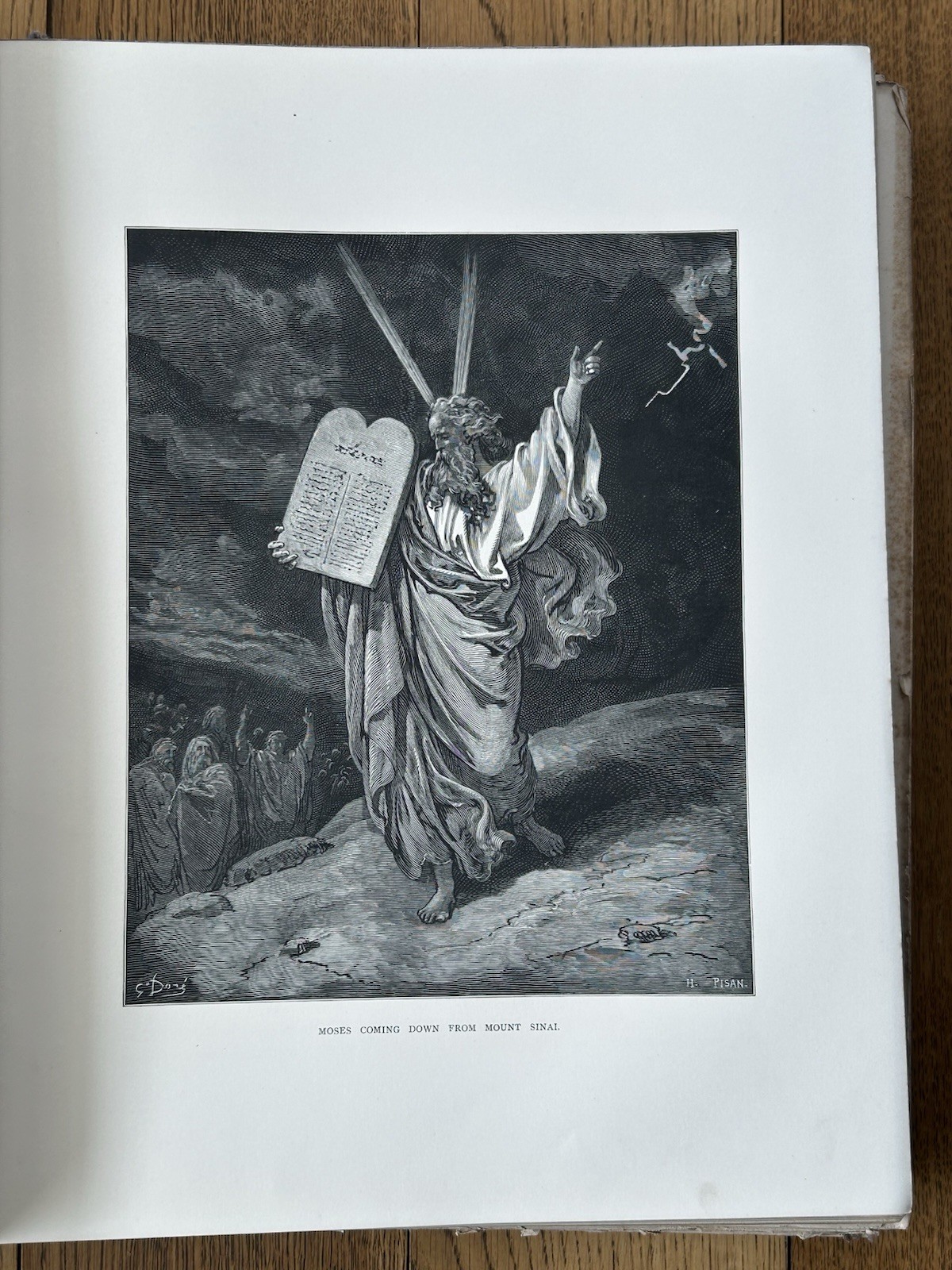 c1880 The Holy Bible Old & New Testament – GUSTAVE DORE – *SEE DESCRIPTION*