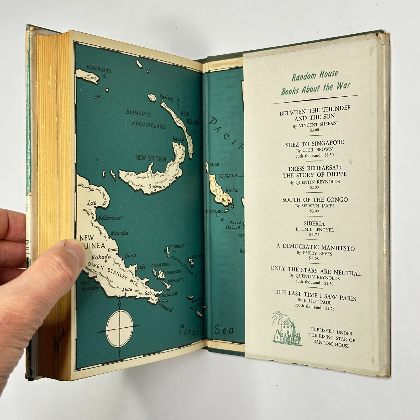 World War II Pacific History “Guadalcanal Diary” R. Tregaskis (1943, Hardcover)