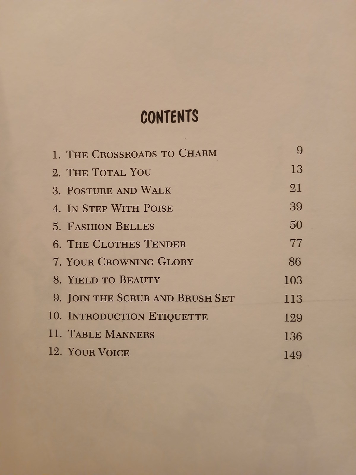 Vintage 1969 Crossroads to Charm Wendy Ward Etiquette Beauty Guide HC Montgomery