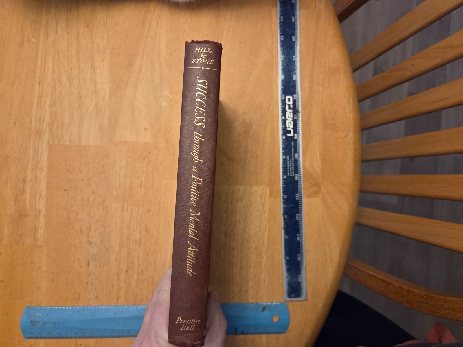 Success Through a Positive Mental Attitude by Hill & Stone – 1968 Hardcover