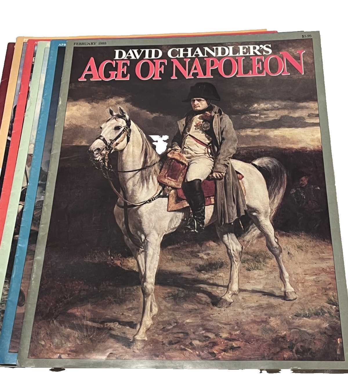 David Chandler’s AGE OF NAPOLEON 6 Volume Set 1987 – 88 VG