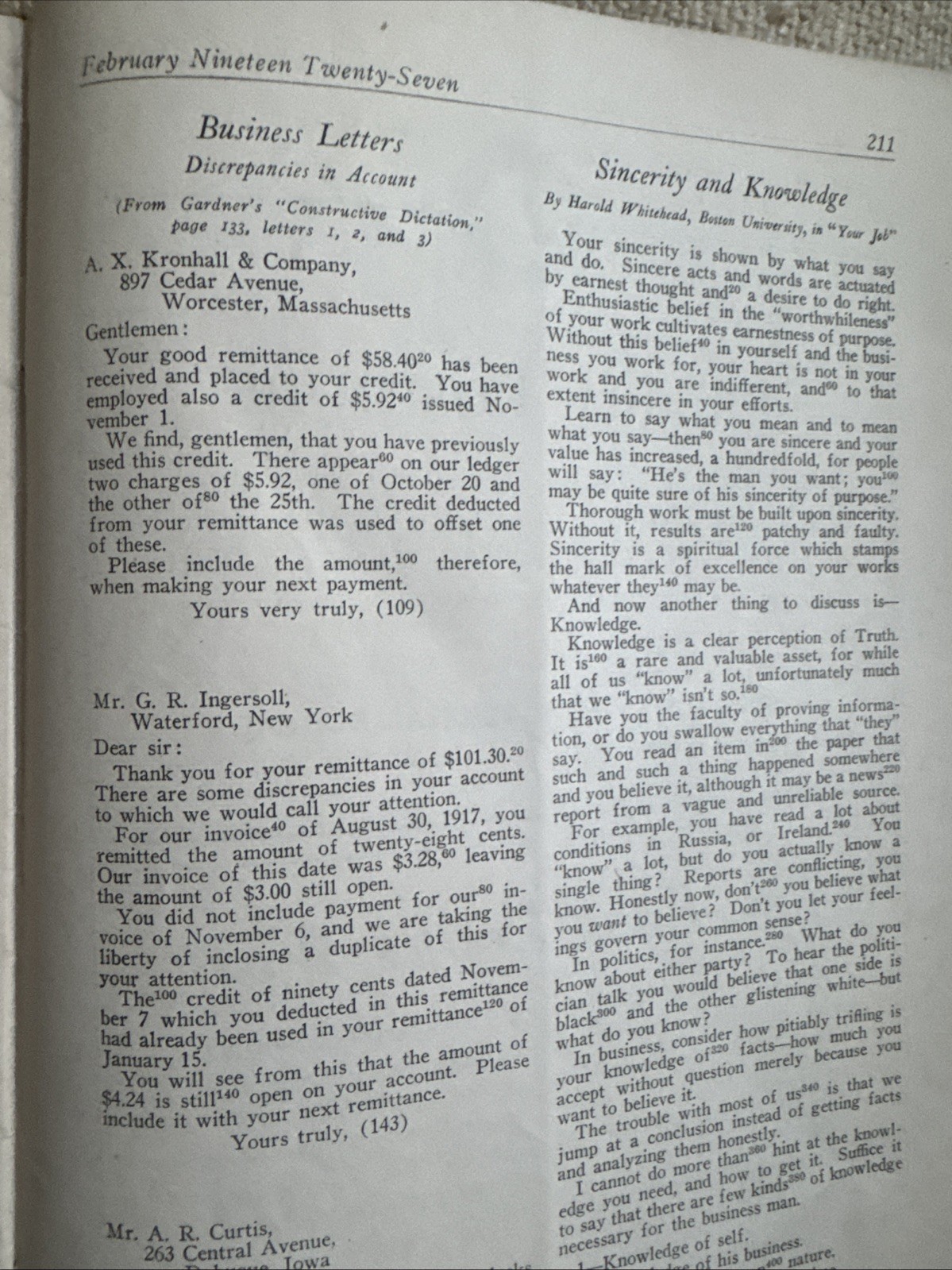1927 The American Shorthand Teacher Subjects Typing Gregg Speed Tests