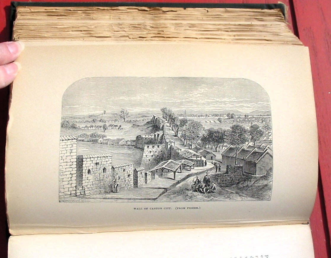 Antique Book The Middle Kingdom Samuel S. Wells William 2 Volume China Chinese