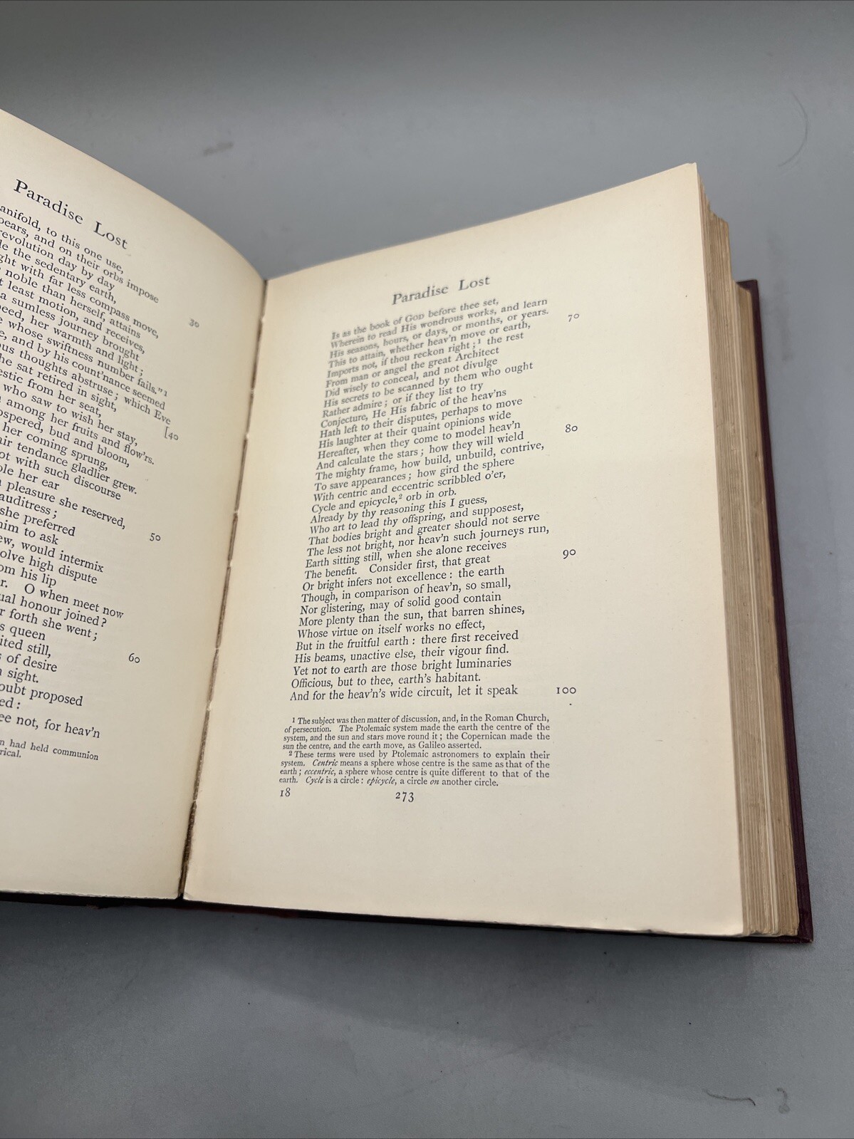 The Poetical Works of John Milton – 1896 Frederick Warne and Co Albion Edition