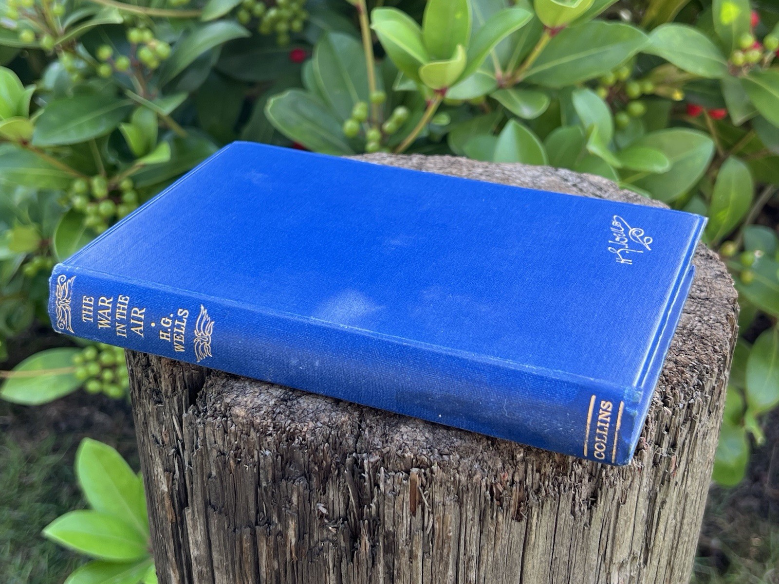 THE WAR IN THE AIR by H.G.Wells – ANTIQUE HARDBACK:1920s
