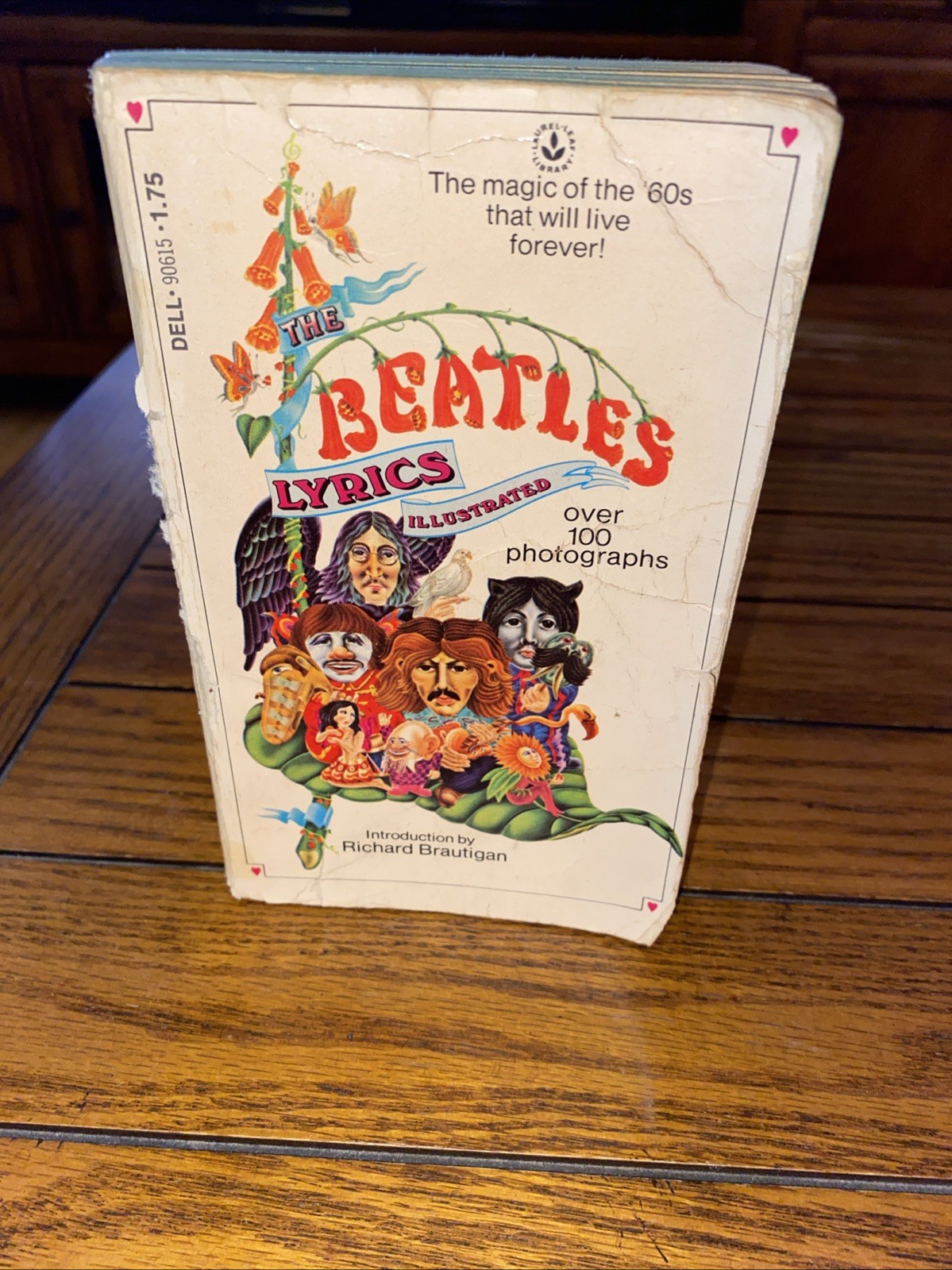 1972 The Beatles Illustrated Lyrics By Alan Aldridge Vintage Lots Of Photos PB