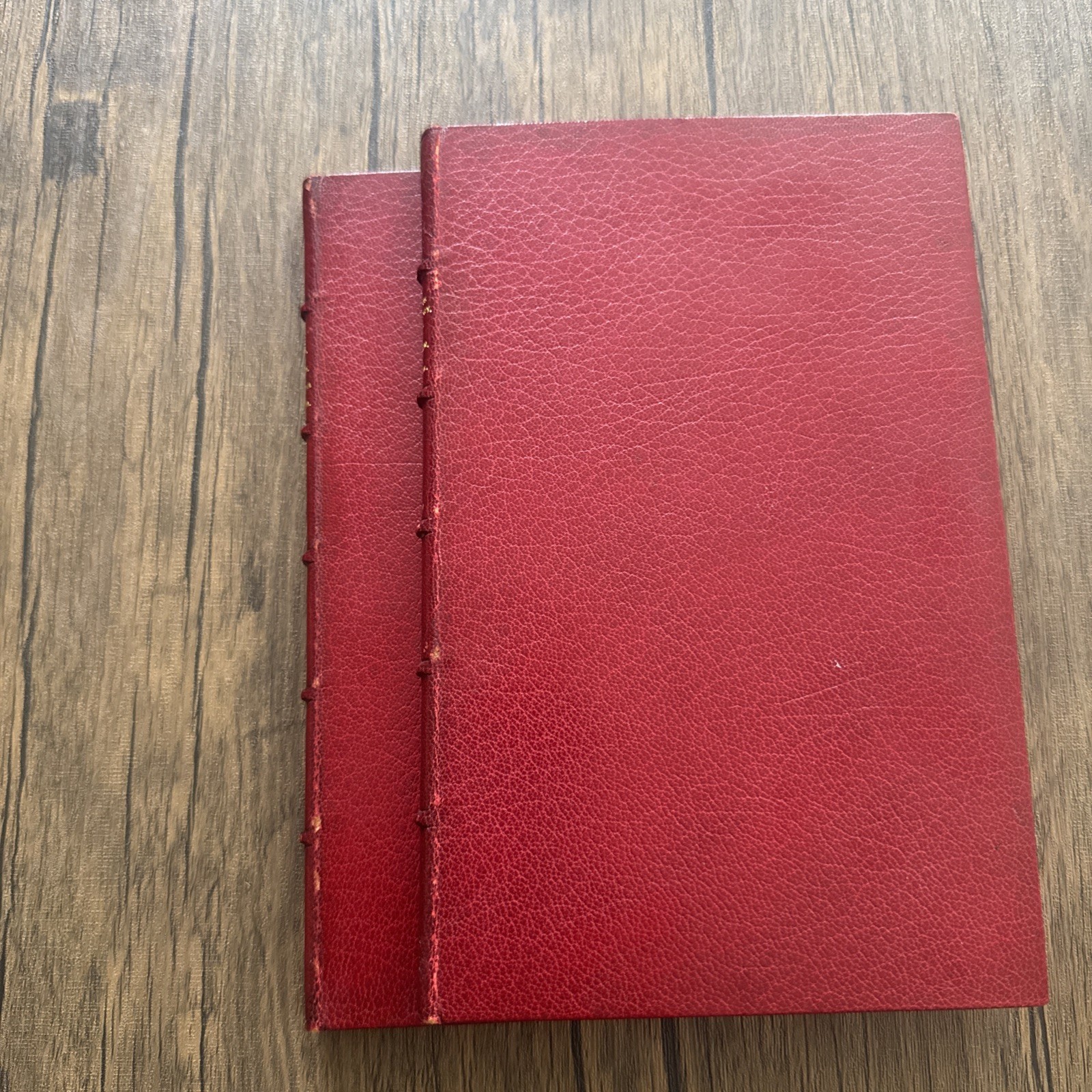 Riviere & Son Fine Binding Red Morocco Poetry Set Keats Rossetti Swinburne 1930s