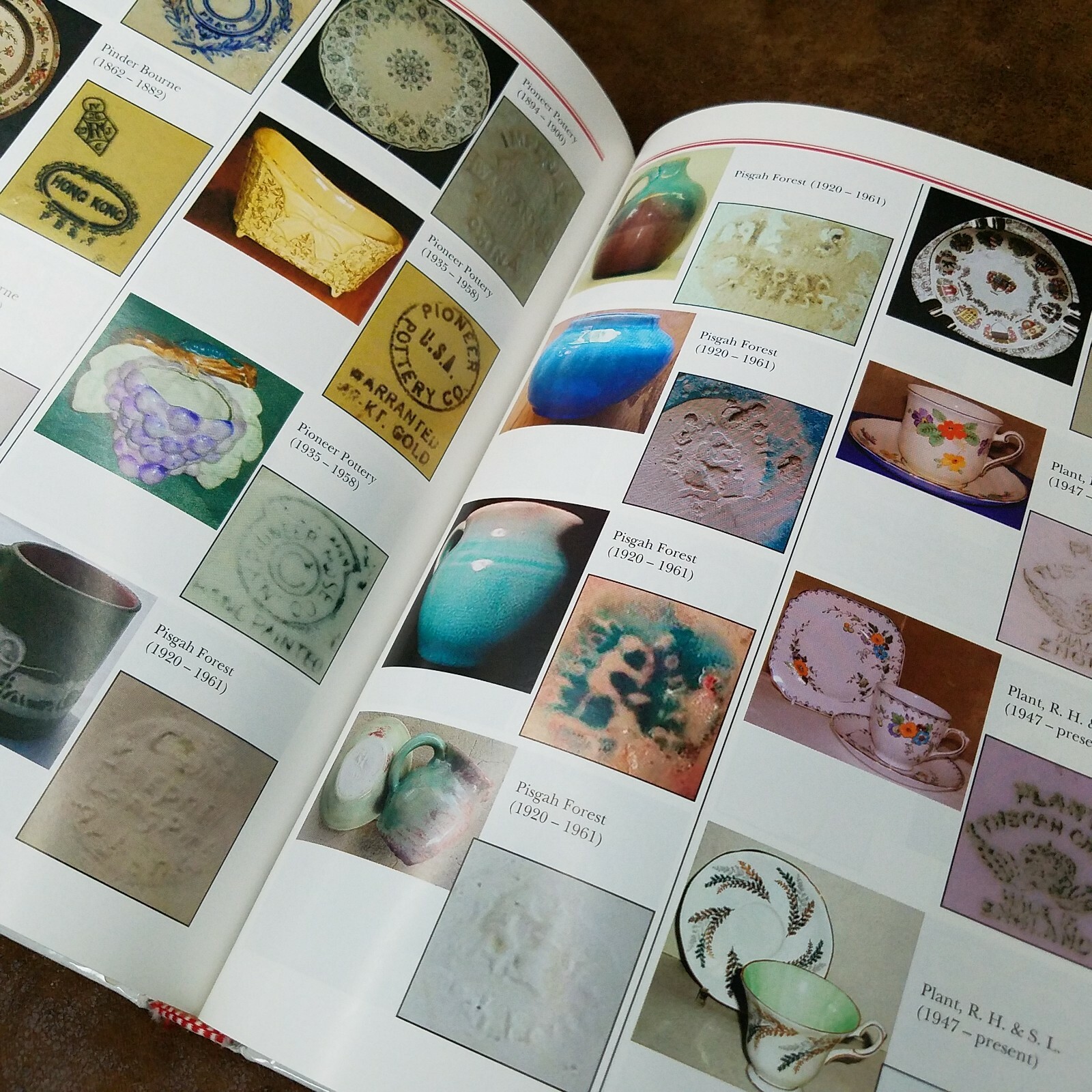Pictorial Guide to Pottery and Porcelain Marks by Chad Lage (2003 Hardcover)