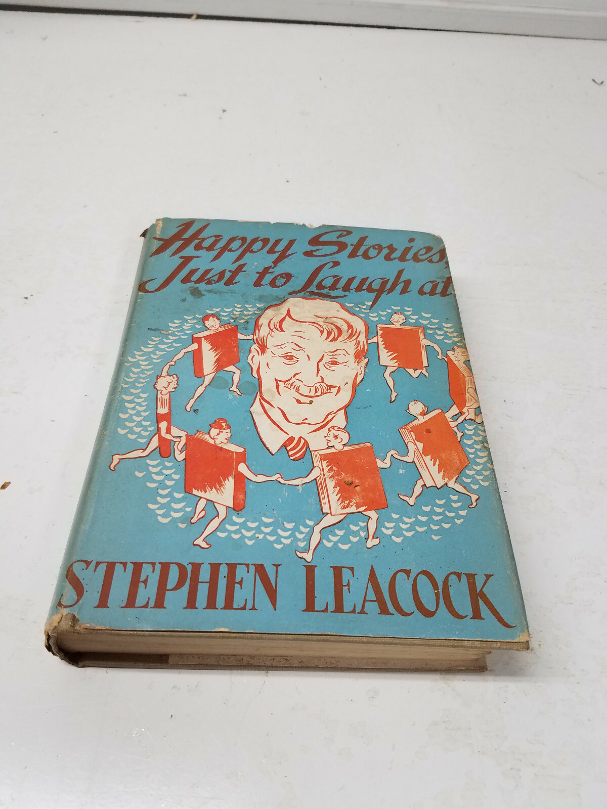 Happy Stories – Just to Laugh at (Stephen Leacock – 1943 W/ DUST JACKET book