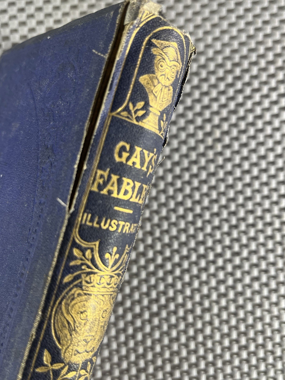 Antique 1866 ~ Gay’s Fables ~ John Gay ~ William Harvey ~ Frederick Warne