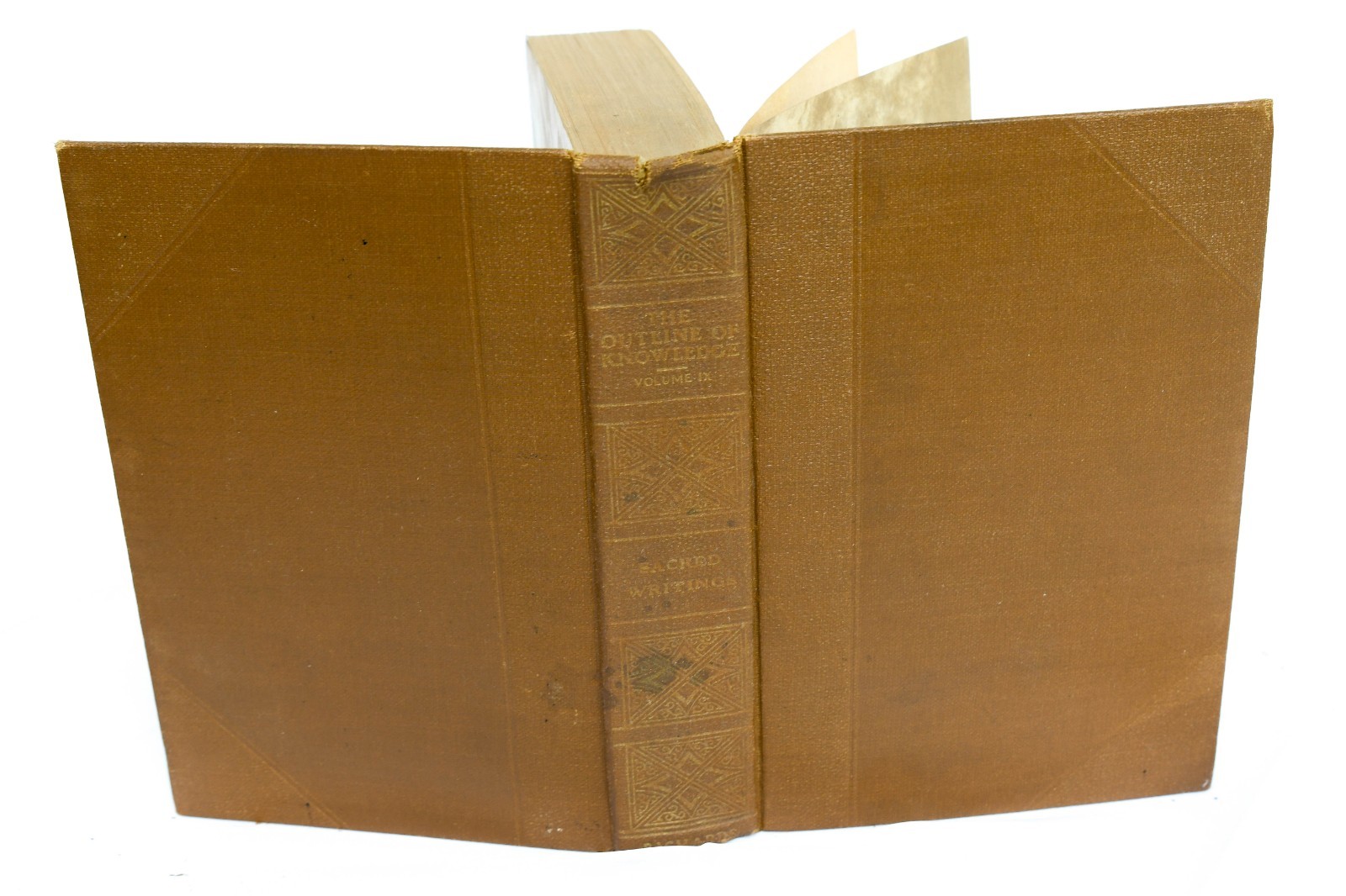 Antique 1924 – 15 Outline of Knowledge books edited by J.A Richards, New York