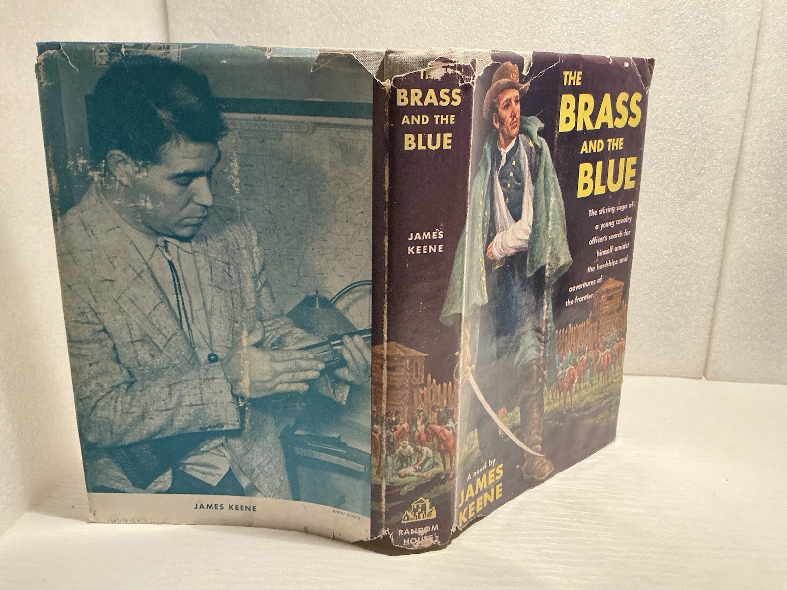 The Brass and the Blue by James Keene (1956, First Printing) Hardcover Vintage