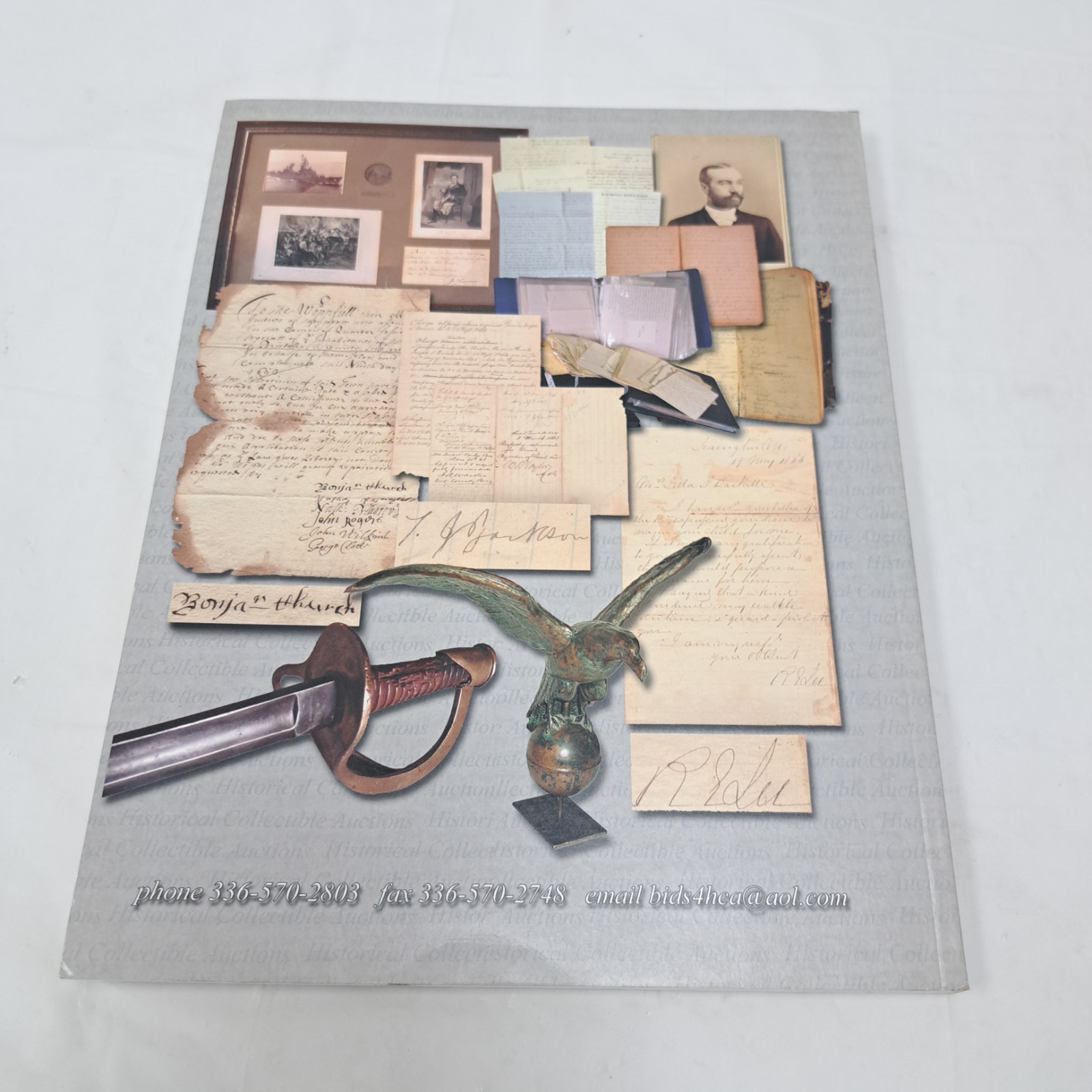 HCA Historical Collectible Auctions Absentee Auction September 19th 2002 Catalog