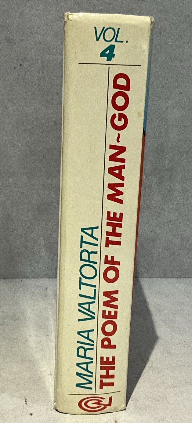 The Poem of the Man-God Vol. 4 by Maria Valtorta 1989 Hardcover