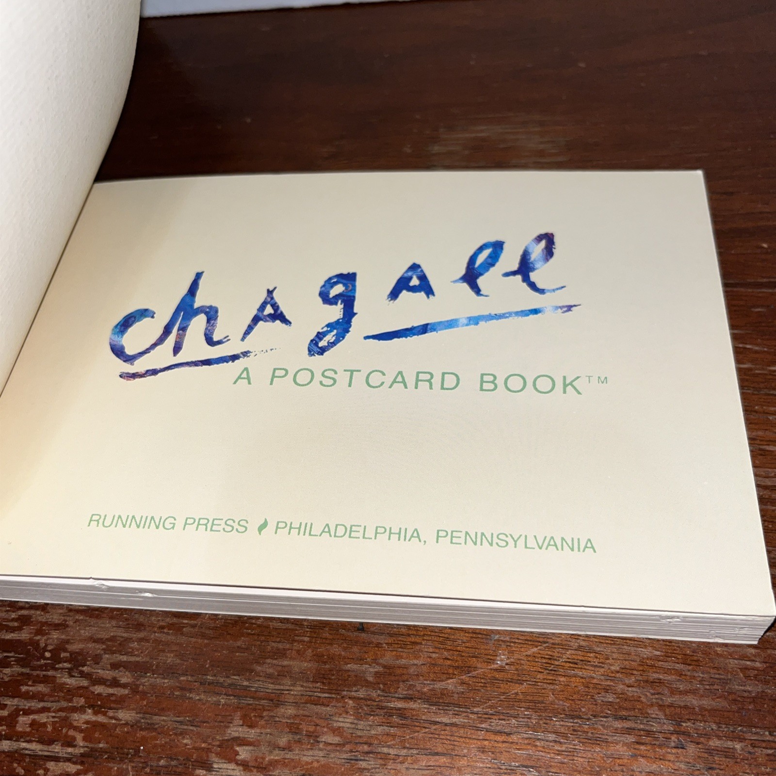 Marc Chagall : A Postcard Book by Running Press Staff 1990 – Good Shape