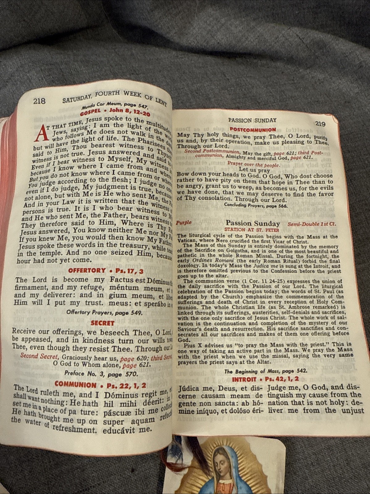 1948 Saint Mary My Everyday Missal & Heritage Benzinger Bros, Inc Plus Xtras