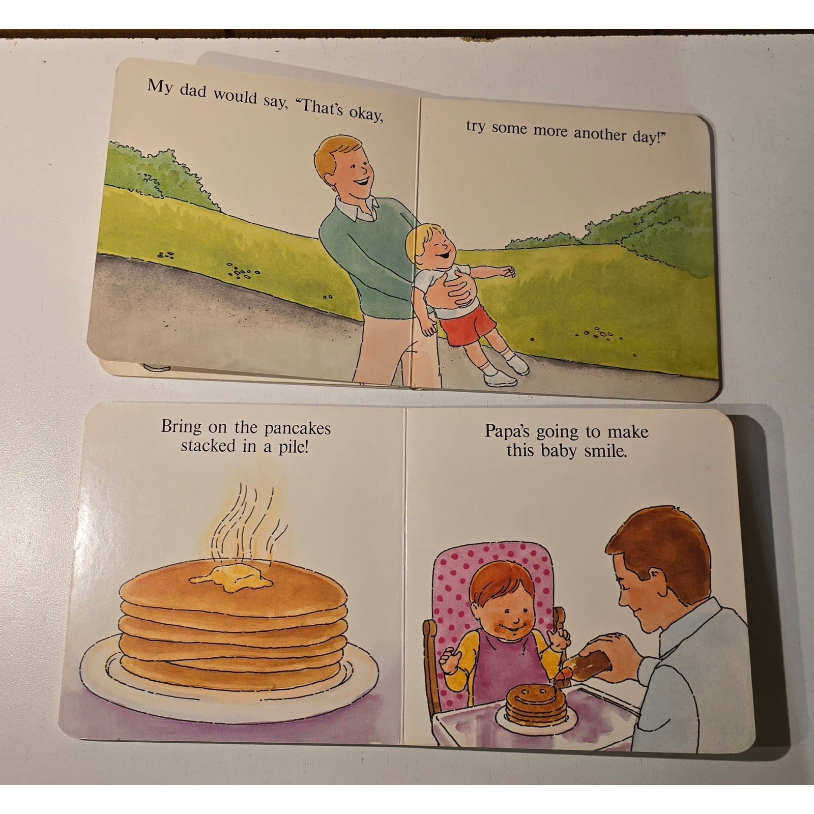 Baby Song Board Book Lot Walking Sitting In A High Chair Martha Hap Palmer 1987