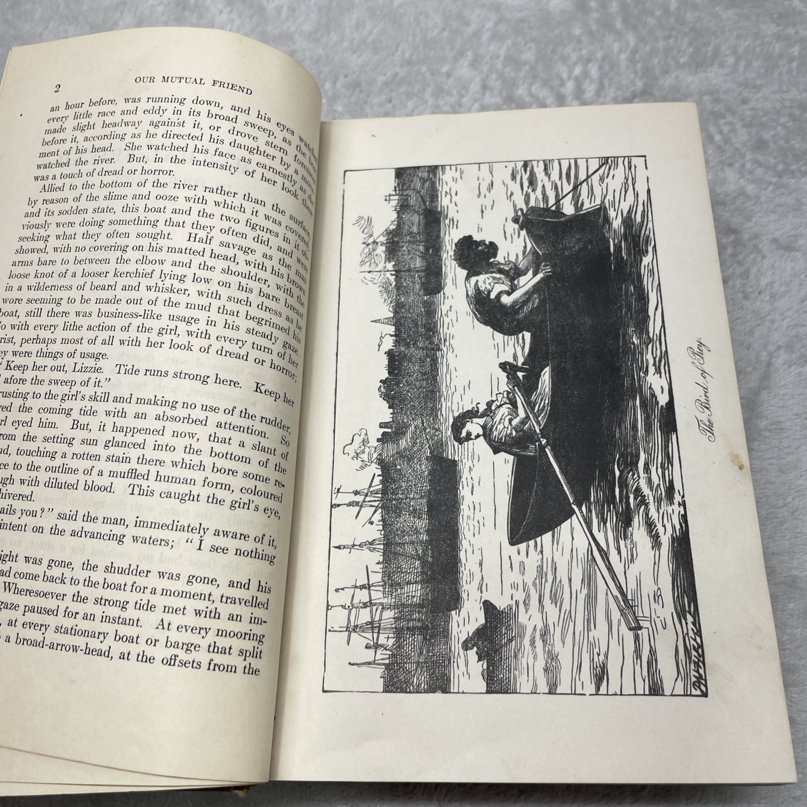 Charles Dickens ‘Our Mutual Friend’ Rittenhouse Classics HC George Jacobs Co PA