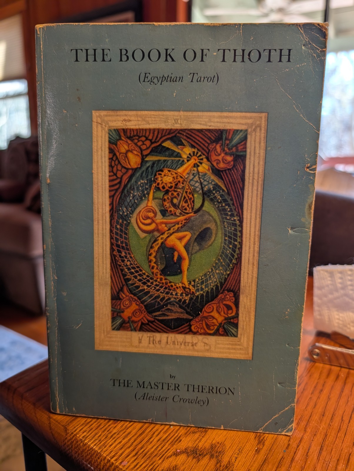 Book of Thoth Aleister Crowley 1976 3rd Printing, Early Printing, Occult Classic