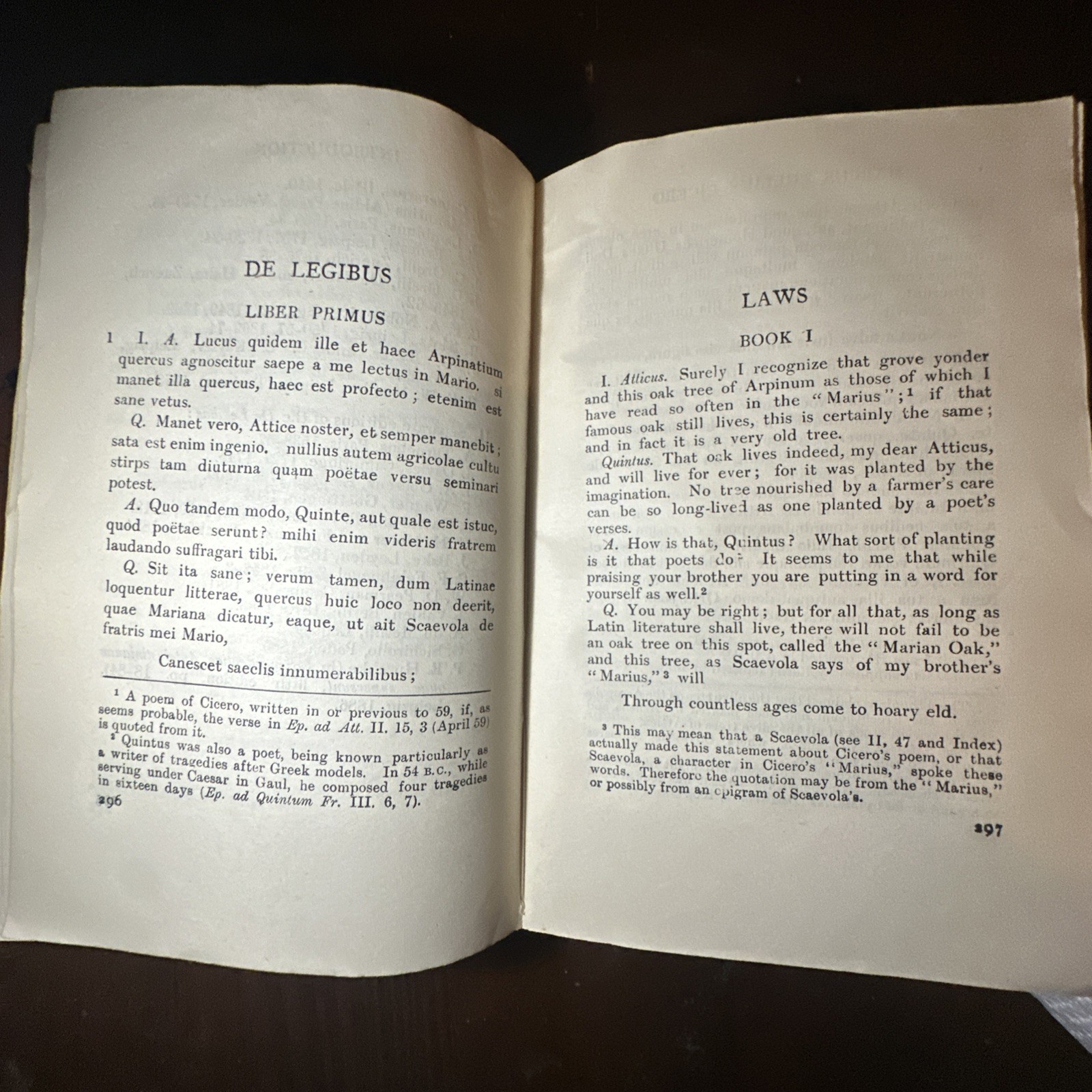 Cicero: De re Publica & De Legibus, Loeb Classic Lib. #213 Latin/Eng. HC UK 1948