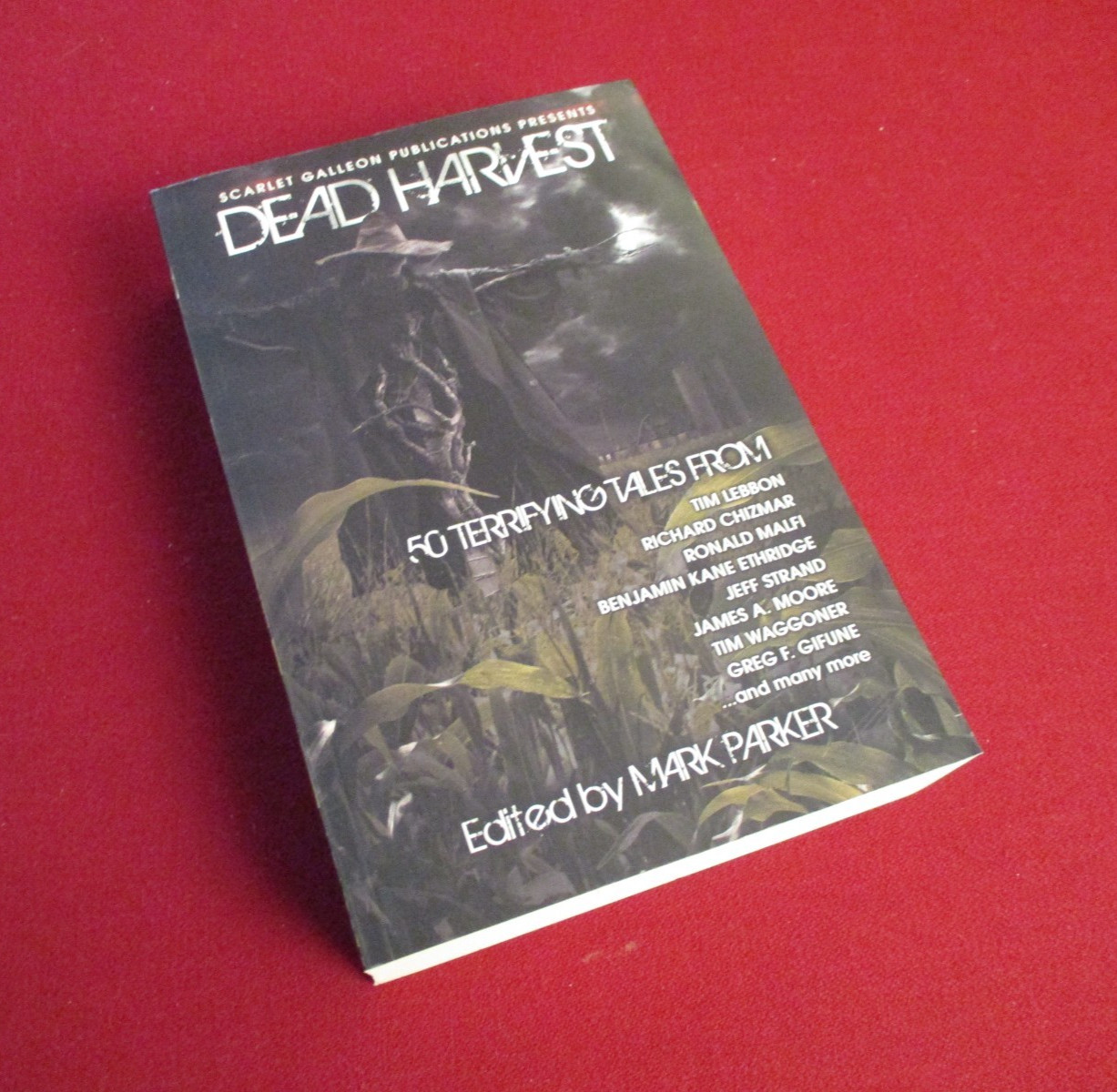 SIGNED ~ Dark Harvest ~ 50 Terrifying Tales (2014) Softcover Trade Edition