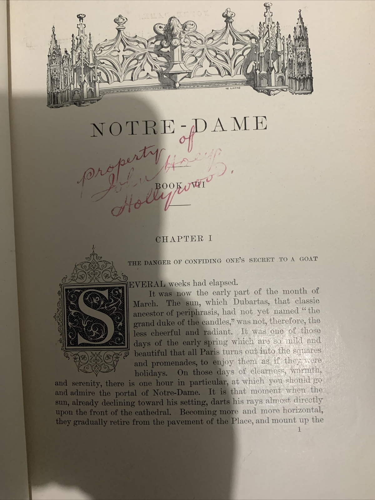 Vintage Books VICTOR HUGO Bellinger of Notre Dame Vol 1&2 London & New York 1888