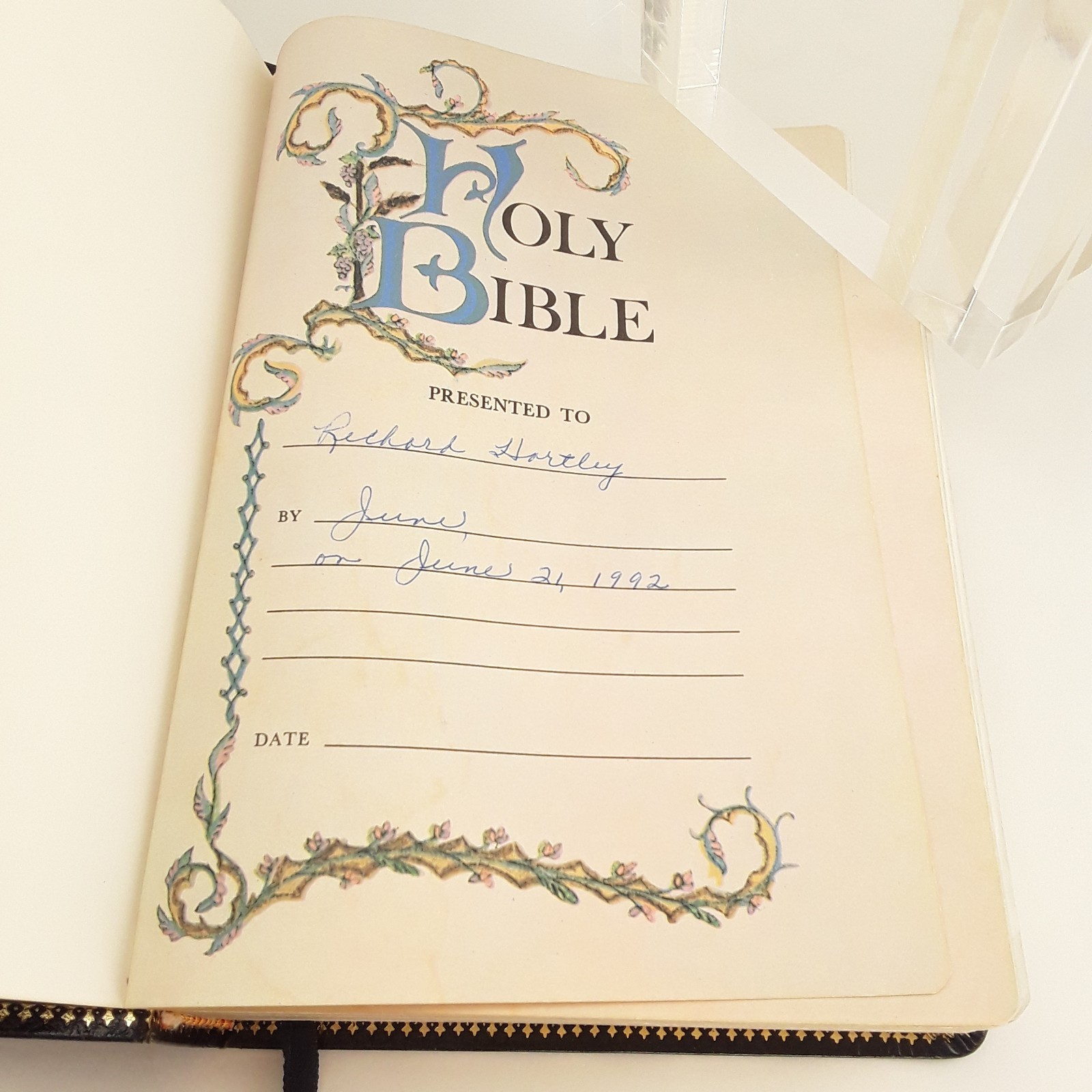 Holy Bible KJV Giant Print, Self-Pronouncing, Red Letter, Blk Leather Nelson 544
