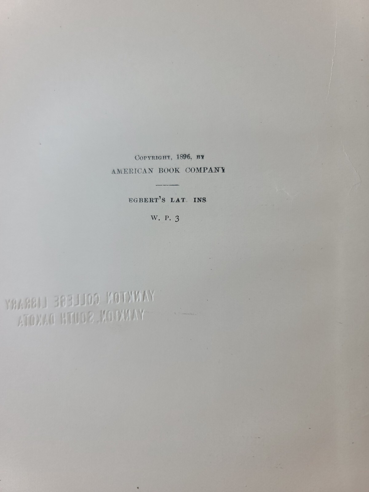 Introduction to the Study of Latin Inscriptions By J. C. Egbert 1896