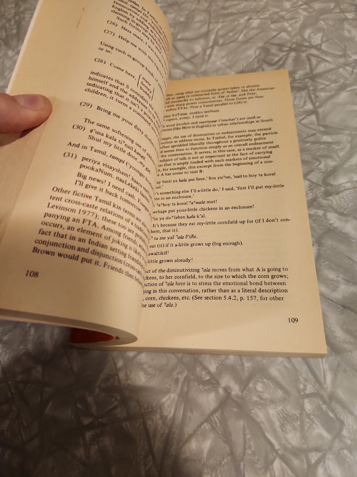 1987 Politeness by Brown & Levinson Paperback Book
