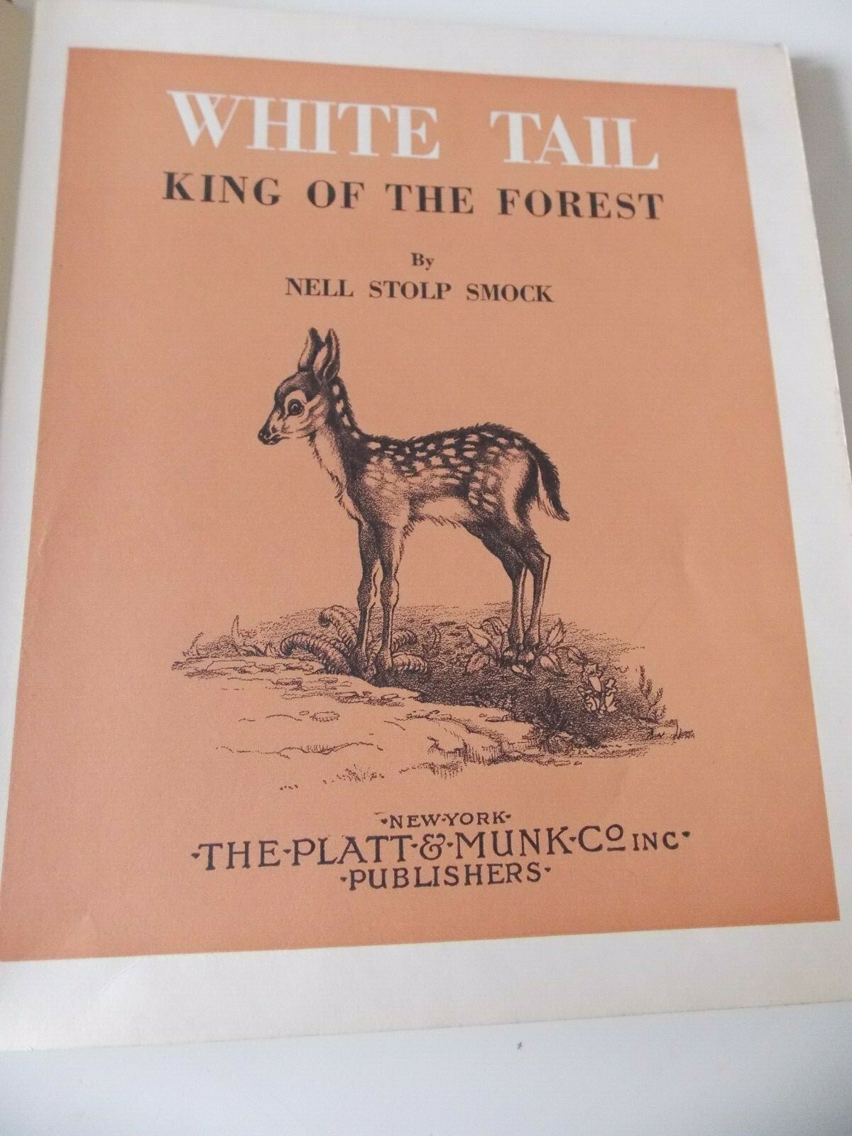 White Tail King of the Forest by Nell Stolp Smock (HC 1938) #480