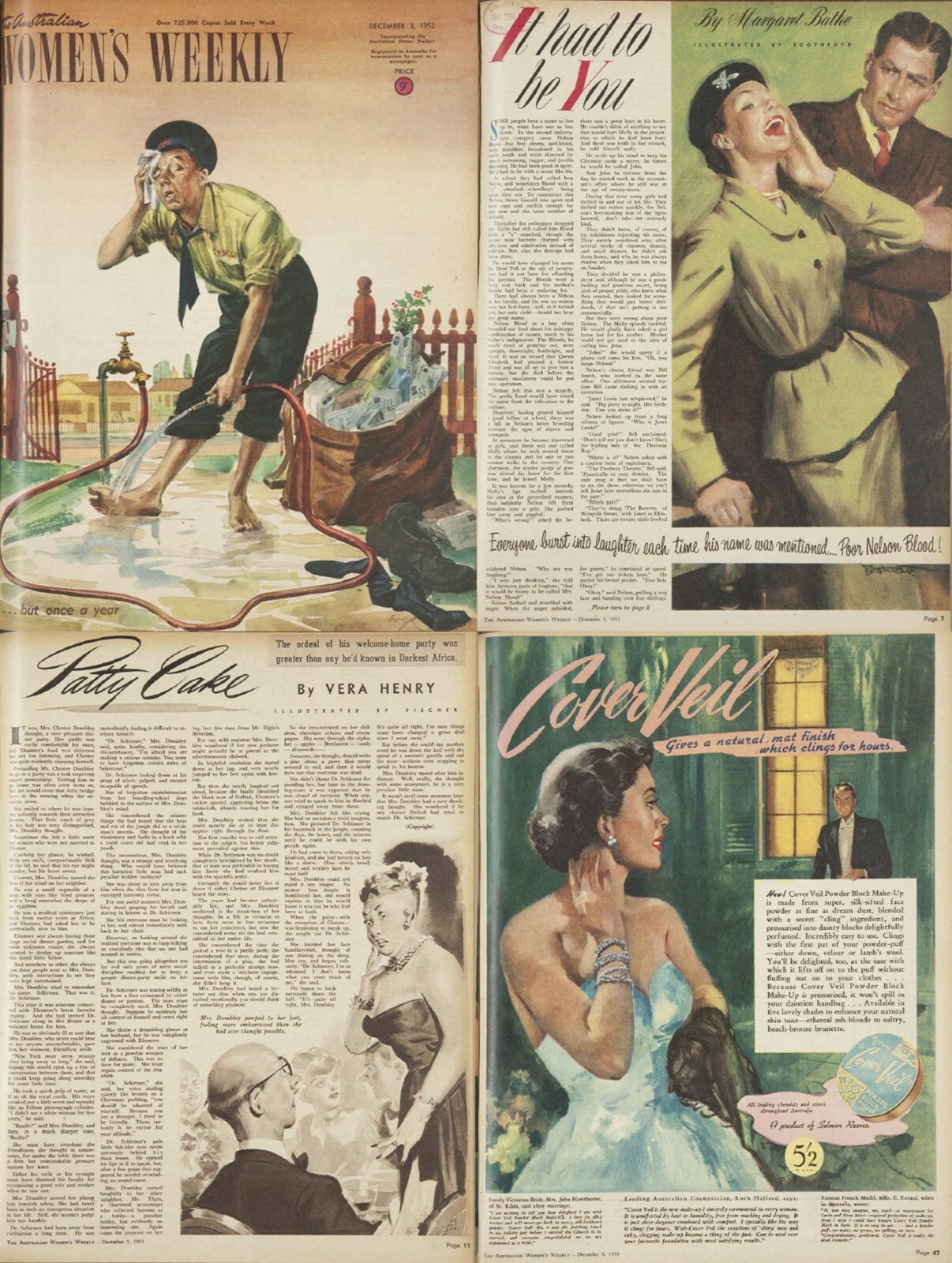 The Australian Women’s Weekly Magazine Vol.7 (1951-1953) – 157 Old Issues on DVD