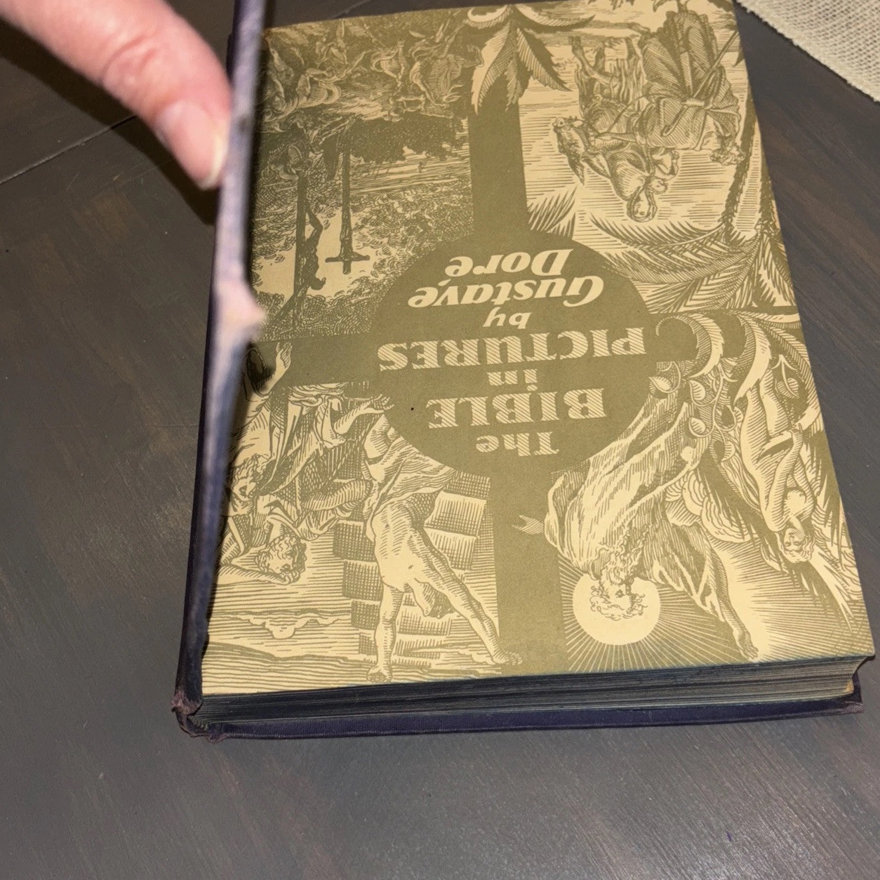 1934 The Bible in Pictures by Gustave Dore *ROYCROFT First Edition*