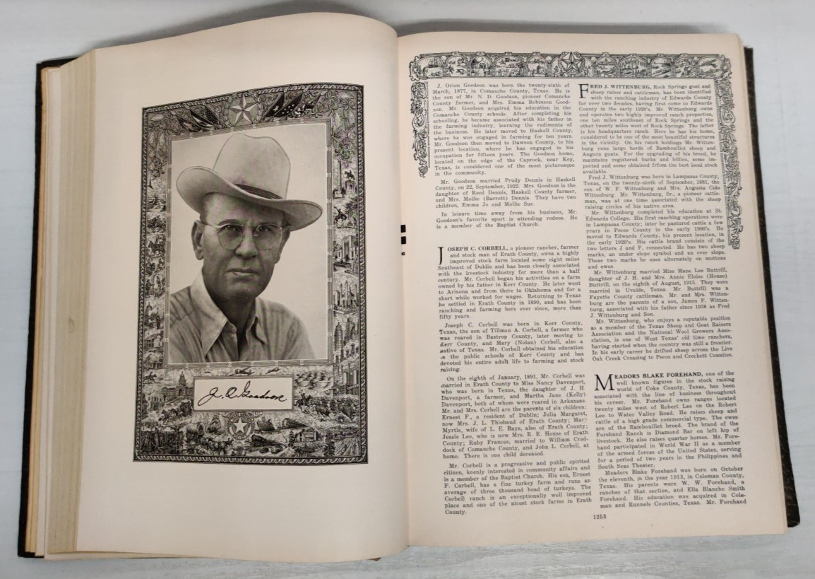 The Historical Encyclopedia of Texas Vol II Revised Version Embossed Biographies